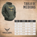 Hoodie Ranch & Corral Ranchers Lone Star Military Green