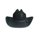 Sombrero Yellowstone de Lana Kayce Dutton Negra