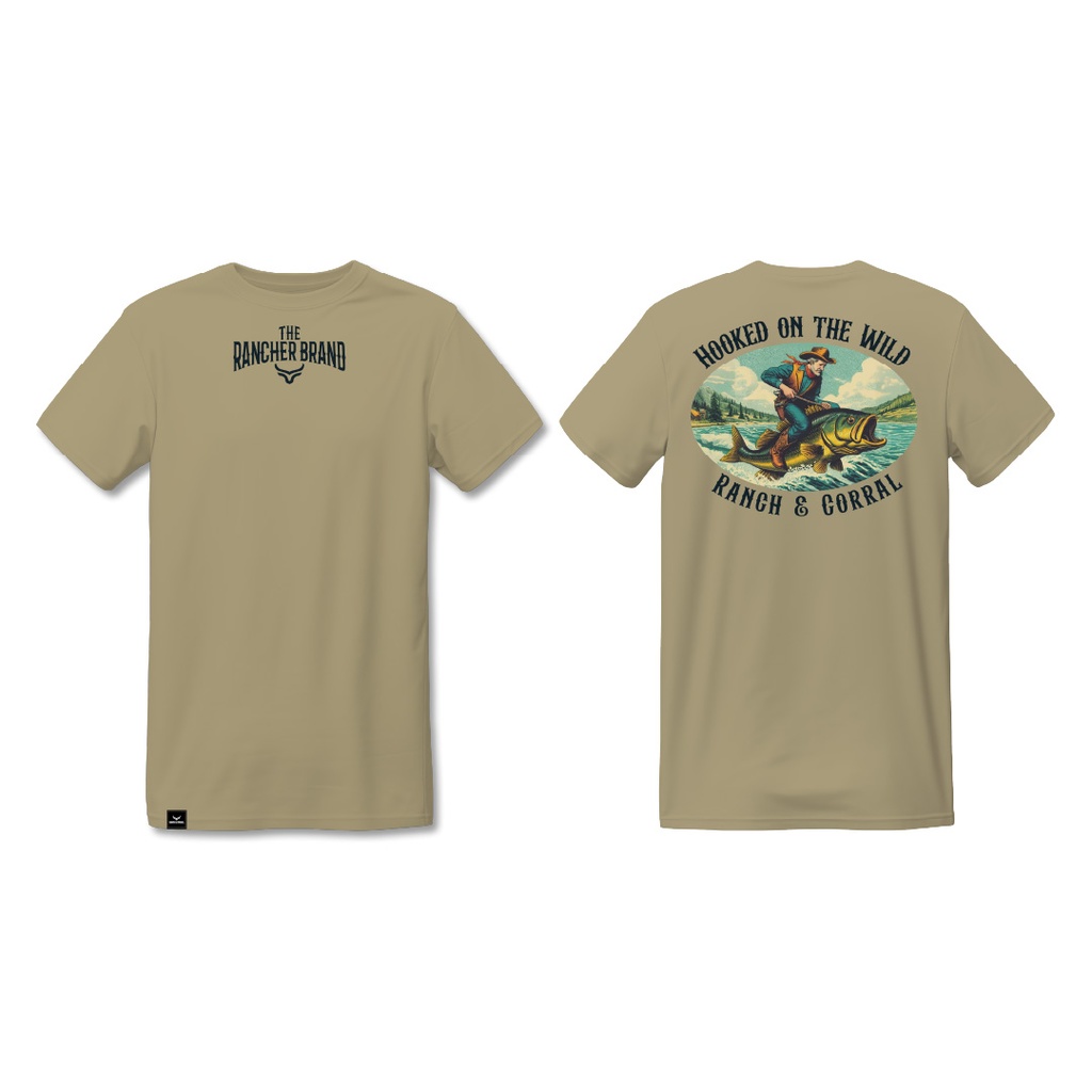 T-Shirt Ranch & Corral Hooked on the Wild
