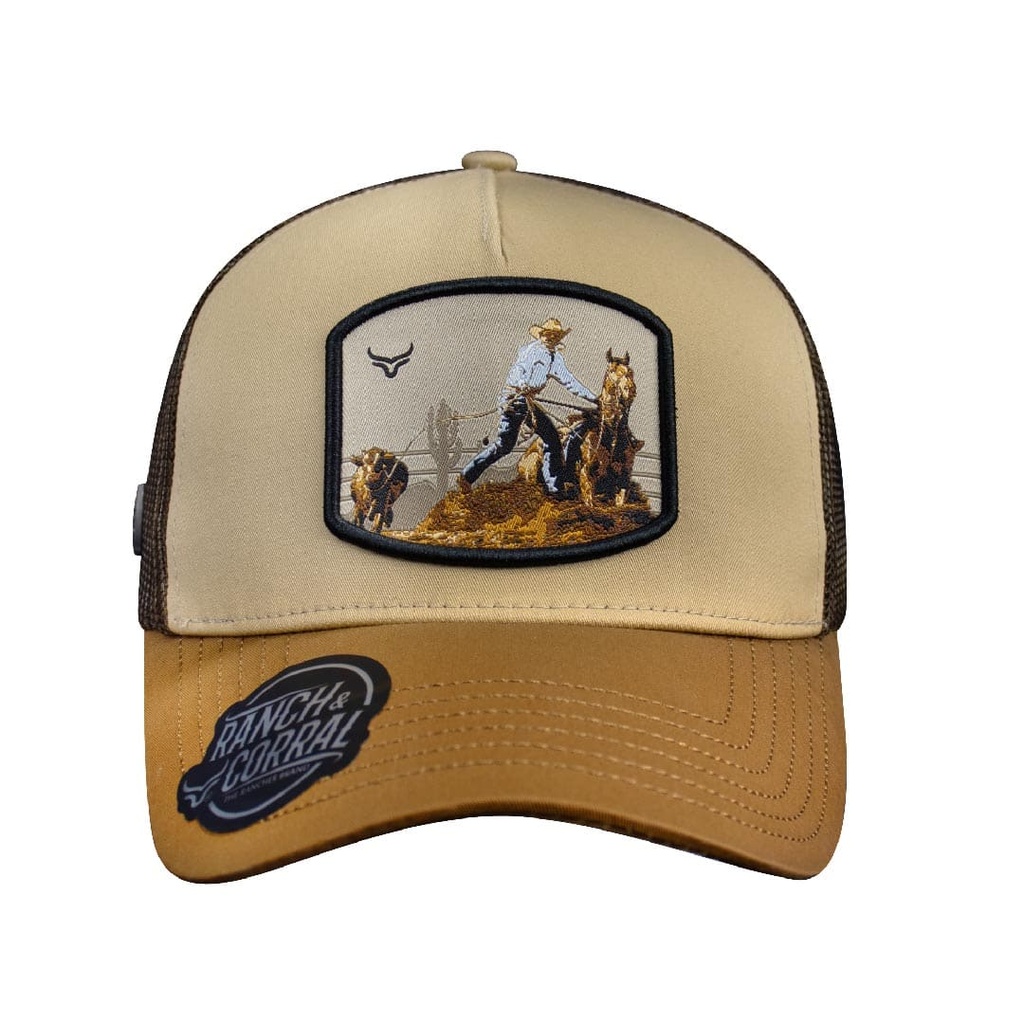 Gorra Rodeo Lazo de Becerro