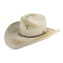 Sombrero Yellowstone de Lana John Dutton Beige Avejentada